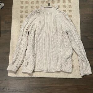 J Crew Cable Knit Sweater